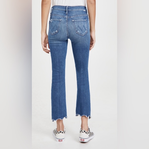 MOTHER The Insider Crop Step Chew Jeans - Never Worn - Picture 3 of 9